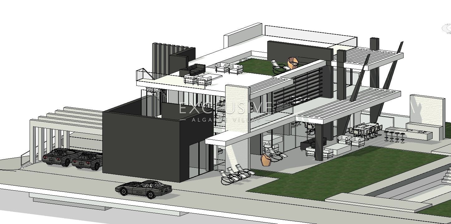 Contemporary villa in Vilasol Golf resort, Algarve