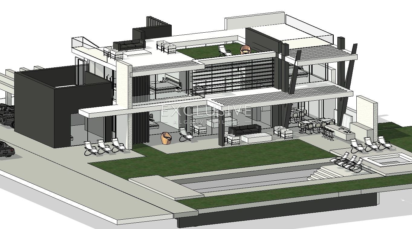 Contemporary villa in Vilasol Golf resort, Algarve