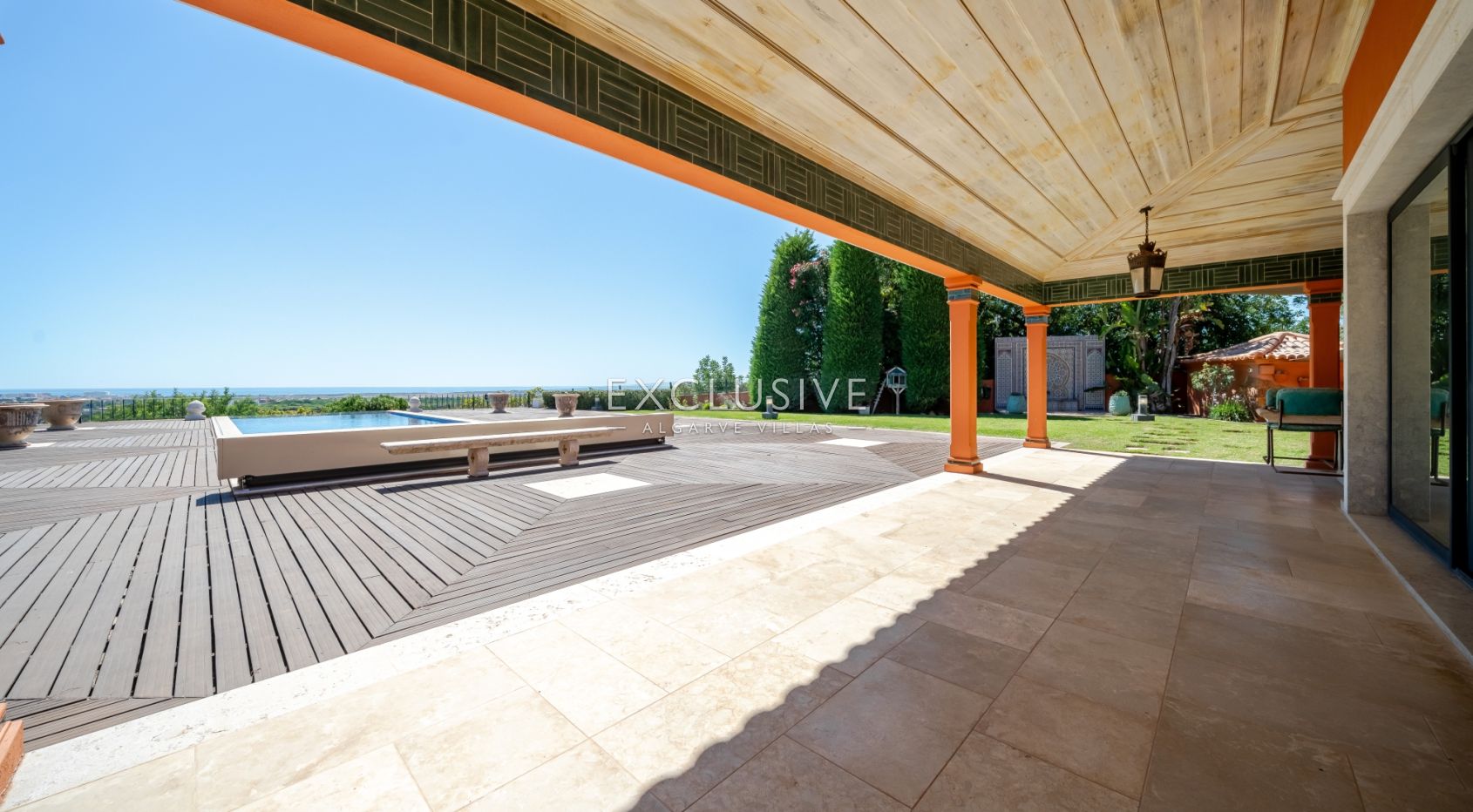 Timeless 5-Bedroom Algarve Villa with Ocean Views and Infinity Pool in Boliqueime