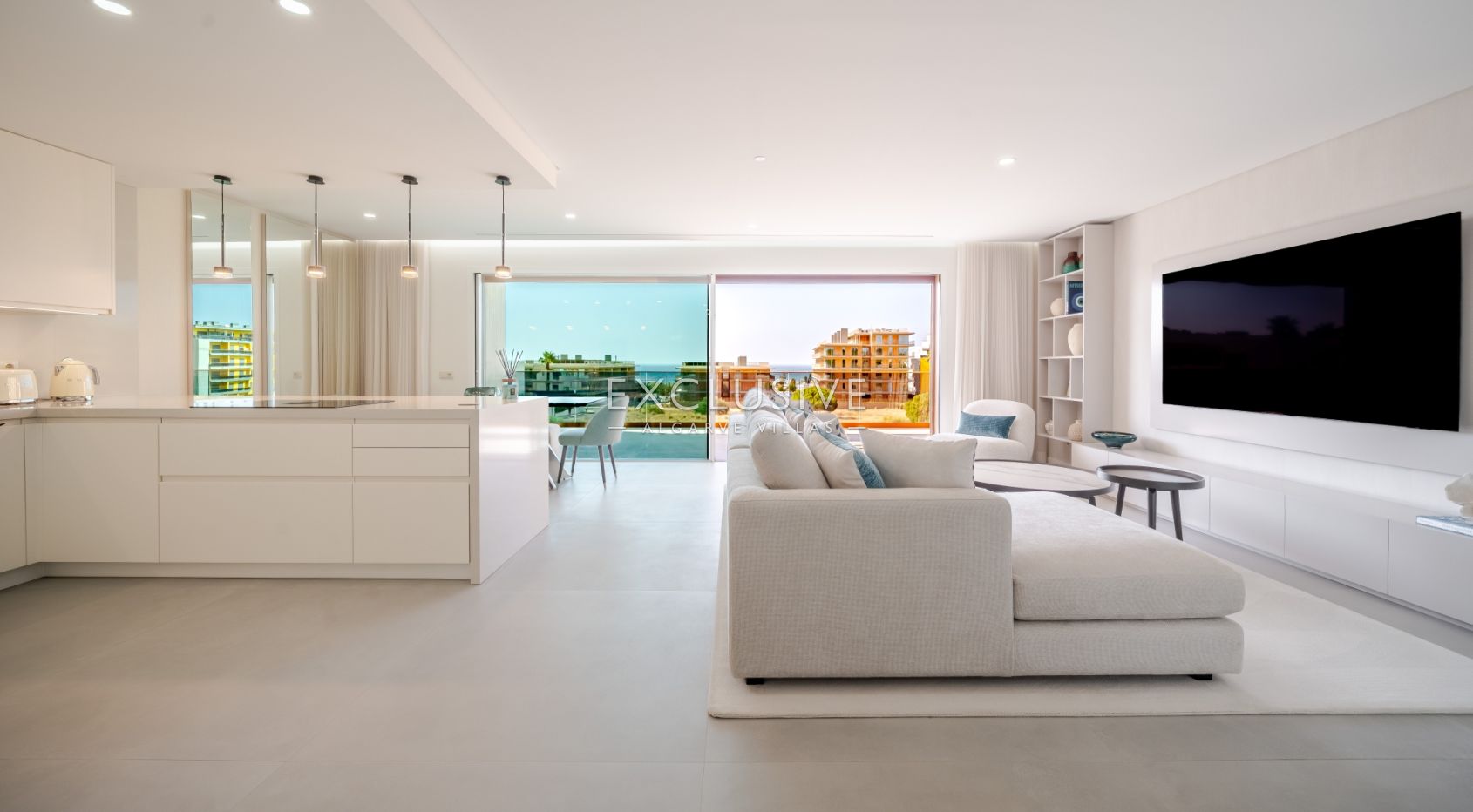 Buy Modern Two Bedroom Apartment in Quarteira Steps from the Sea, Algarve