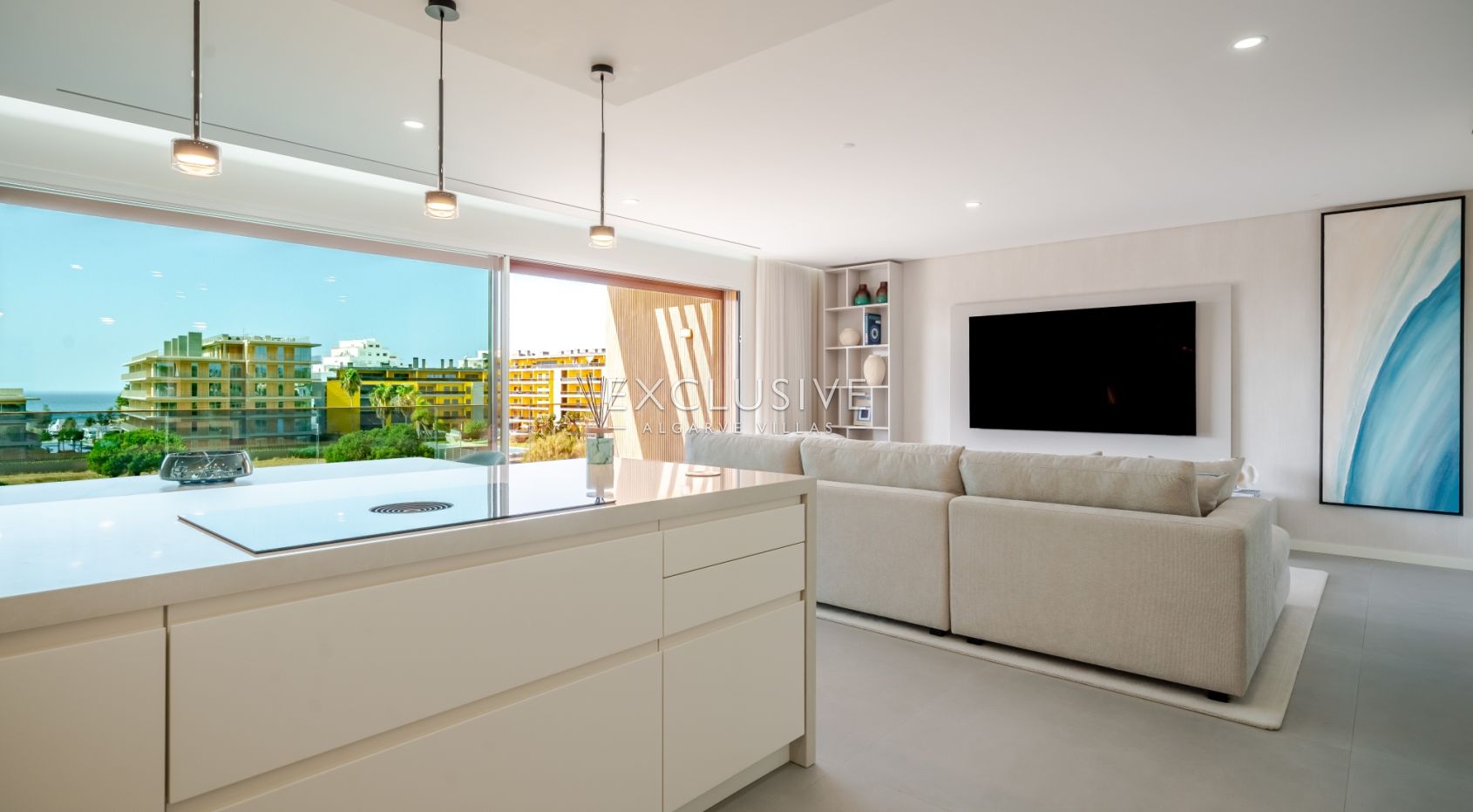 Buy Modern Two Bedroom Apartment in Quarteira Steps from the Sea, Algarve