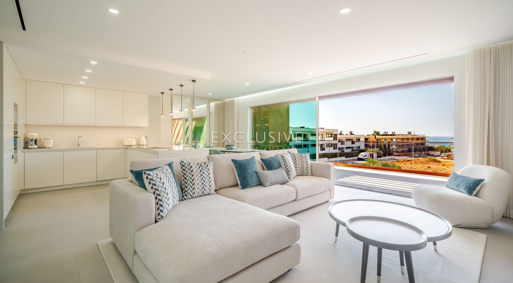 Buy Modern Two Bedroom Apartment in Quarteira Steps from the Sea, Algarve