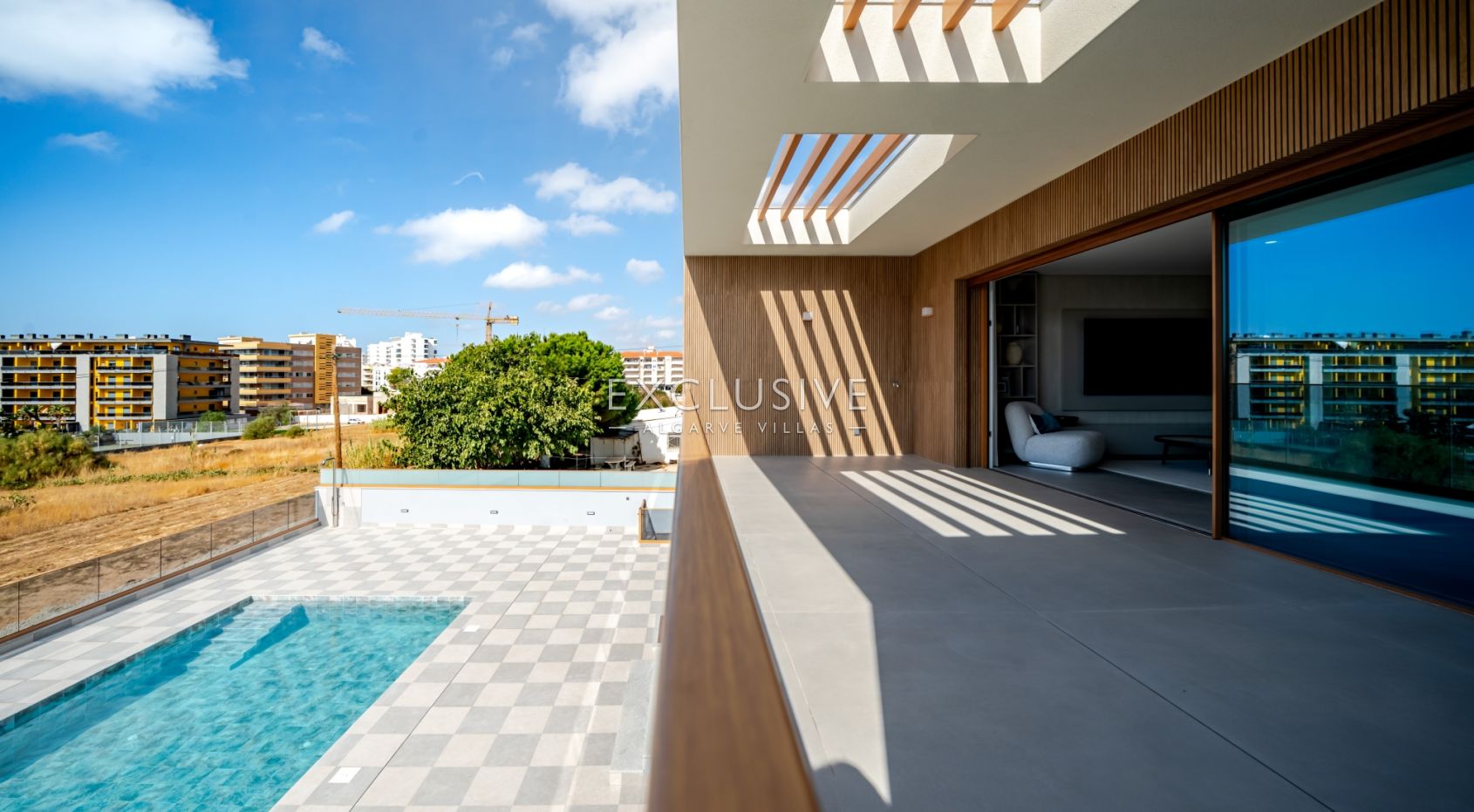 Buy Modern Two Bedroom Apartment in Quarteira Steps from the Sea, Algarve