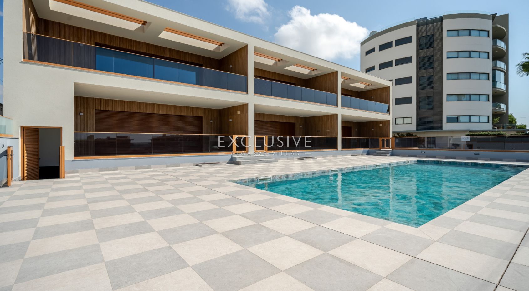 Buy Modern Two Bedroom Apartment in Quarteira Steps from the Sea, Algarve
