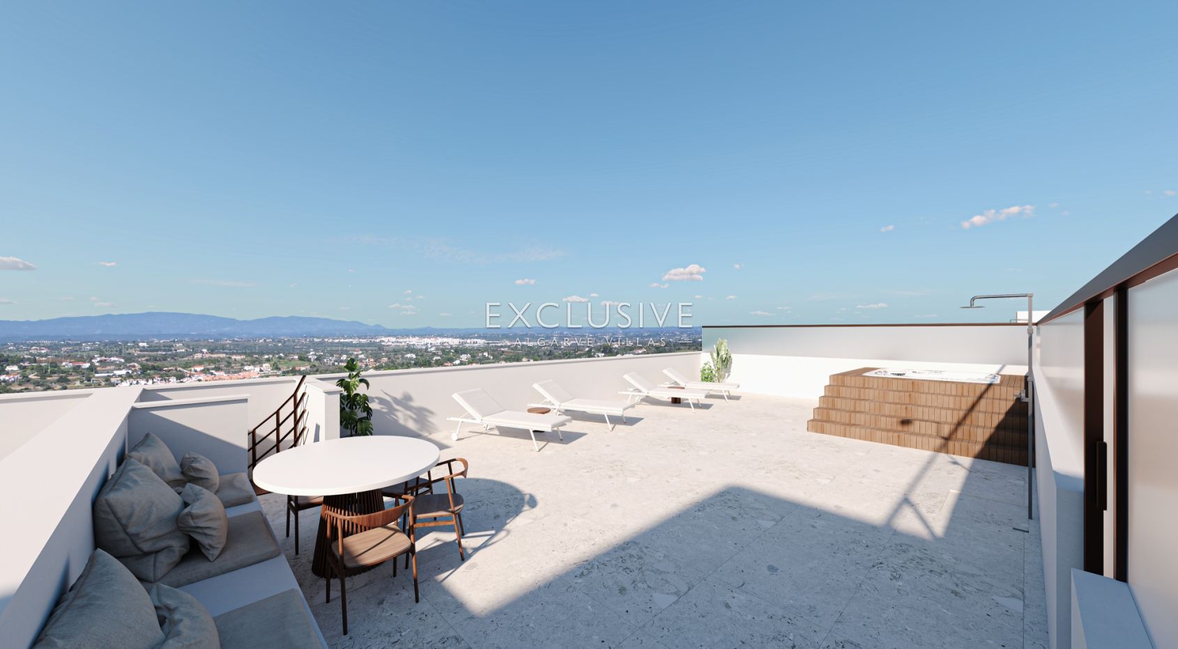 Luxury 2 bedroom Penthouse apartment Carvoeiro, Algarve
