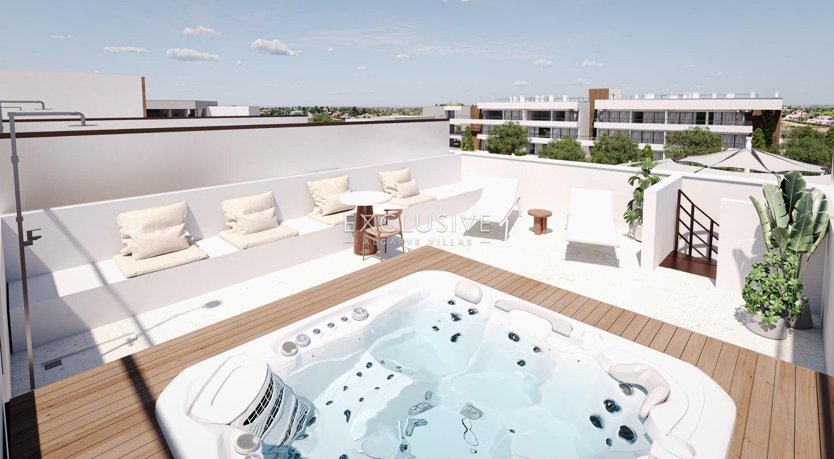 Luxury 2 bedroom Penthouse apartment Carvoeiro, Algarve