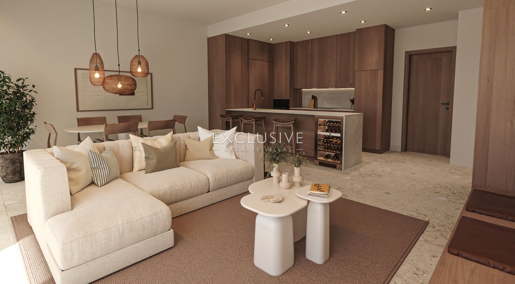 Luxury 2 bedroom Penthouse apartment Carvoeiro, Algarve