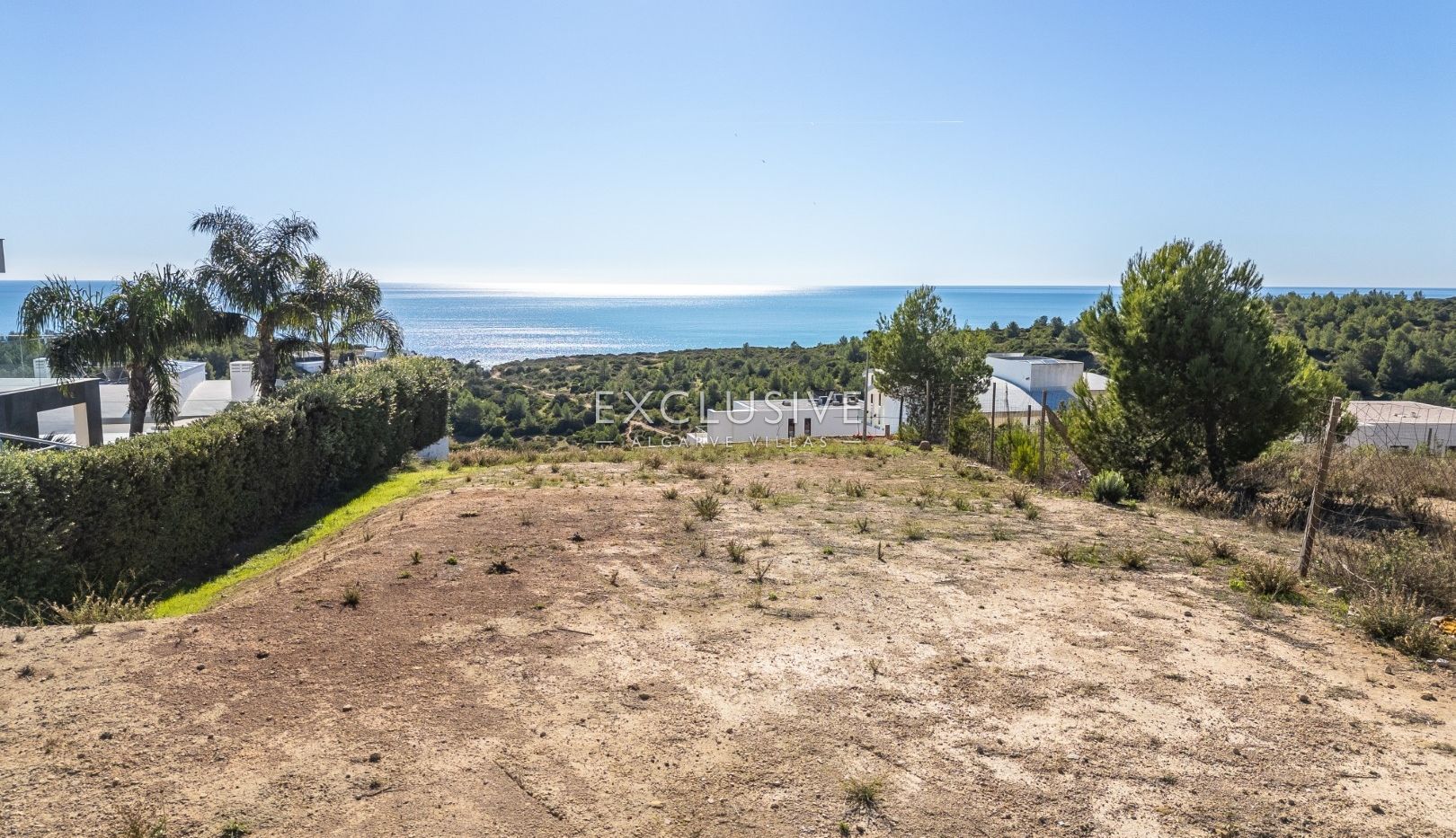 Panoramic Sea View Plot with Approved Contemporary Project Western Algarve