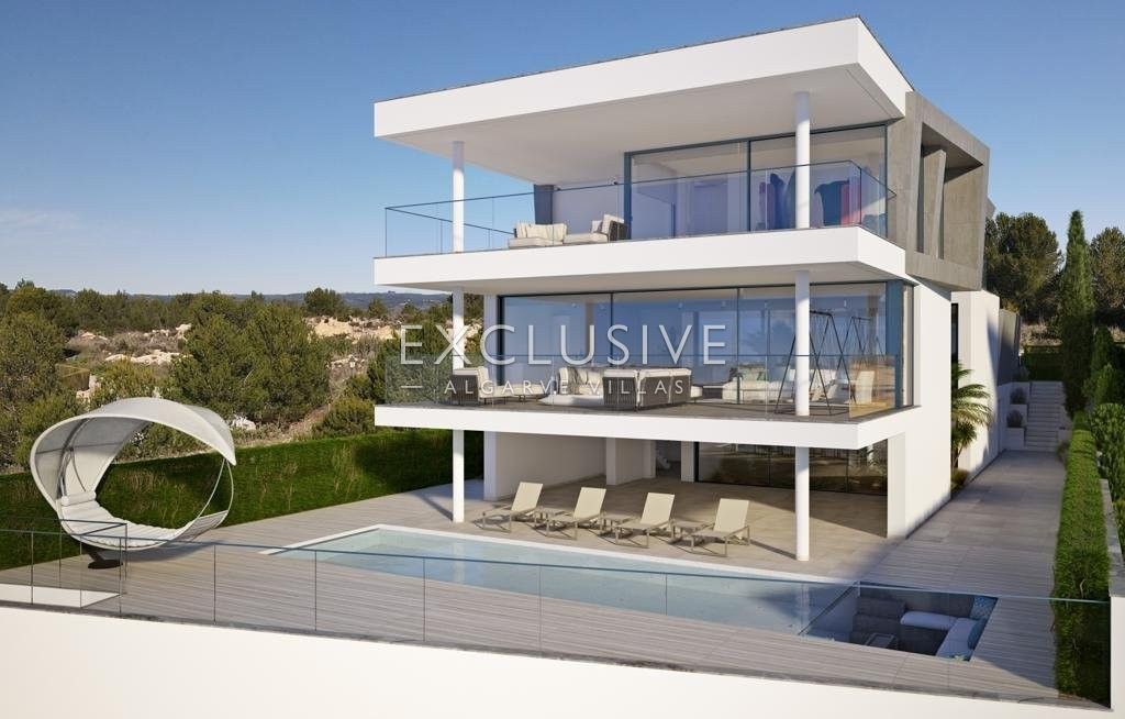 Panoramic Sea View Plot with Approved Contemporary Project Western Algarve