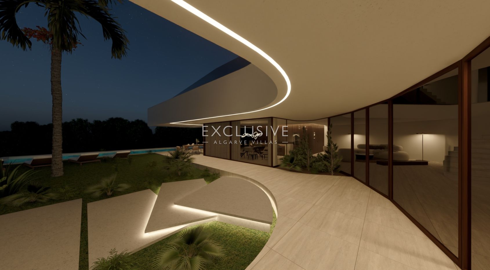 Villa on the beach - 7 bedrooms two swimming pools, spa and elevator, Albufeira, Algarve