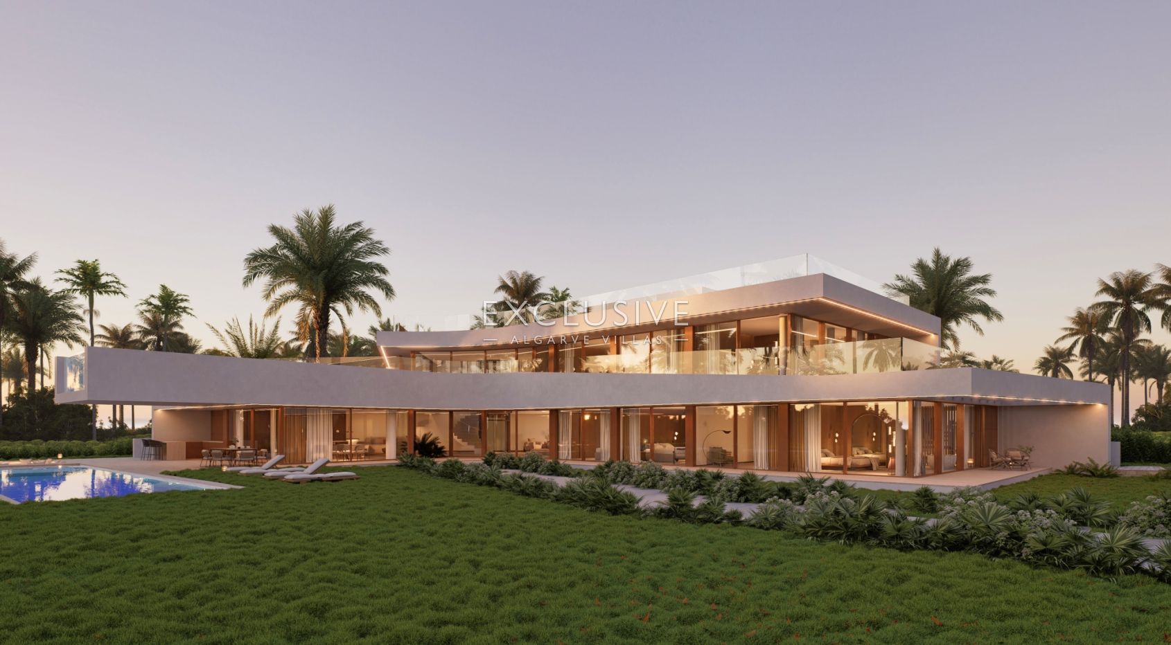 Villa on the beach - 7 bedrooms two swimming pools, spa and elevator, Albufeira, Algarve