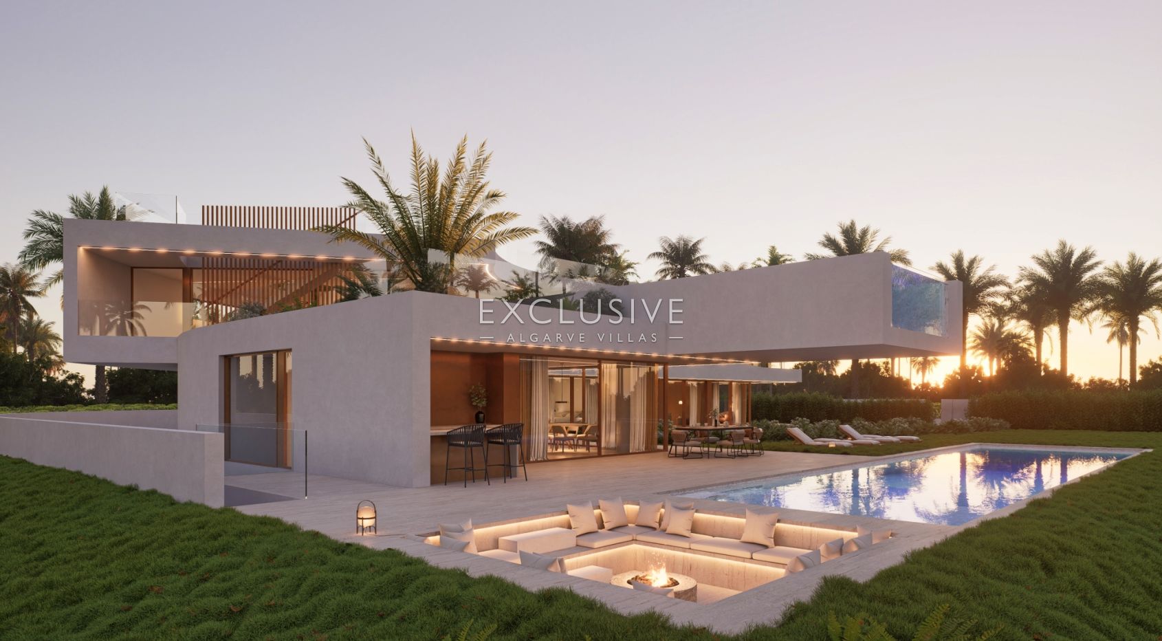 Villa on the beach - 7 bedrooms two swimming pools, spa and elevator, Albufeira, Algarve