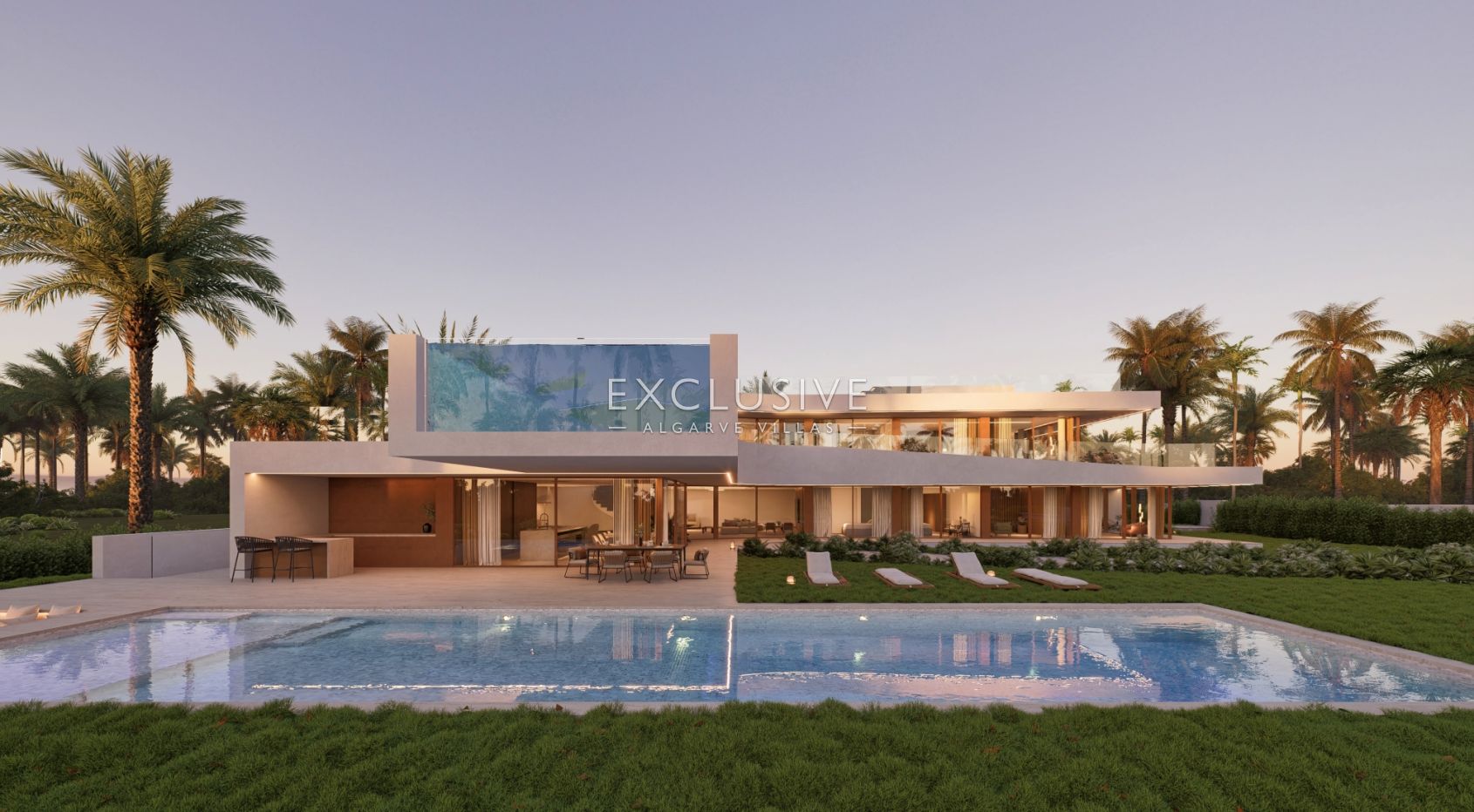 Villa on the beach - 7 bedrooms two swimming pools, spa and elevator, Albufeira, Algarve