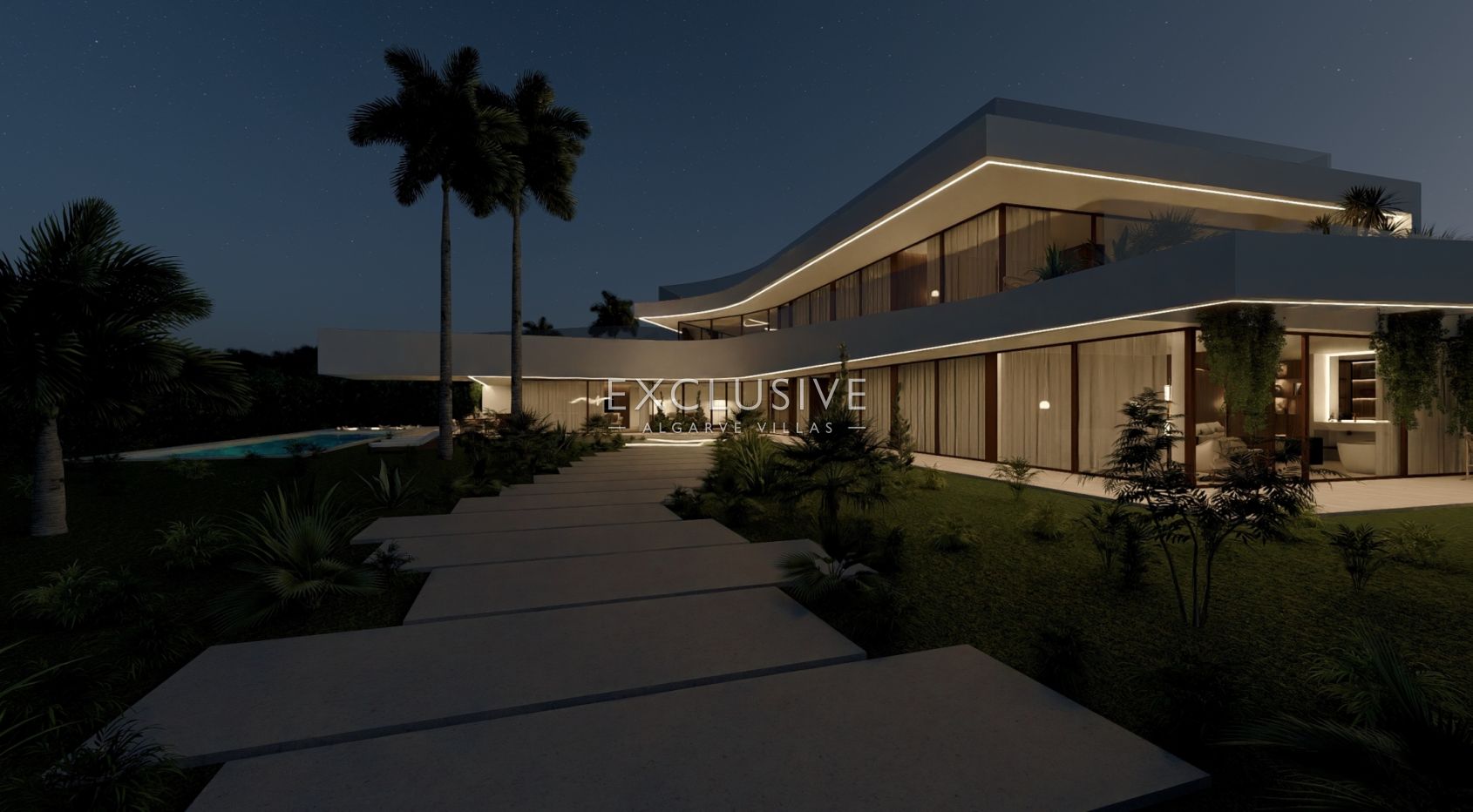 Villa on the beach - 7 bedrooms two swimming pools, spa and elevator, Albufeira, Algarve