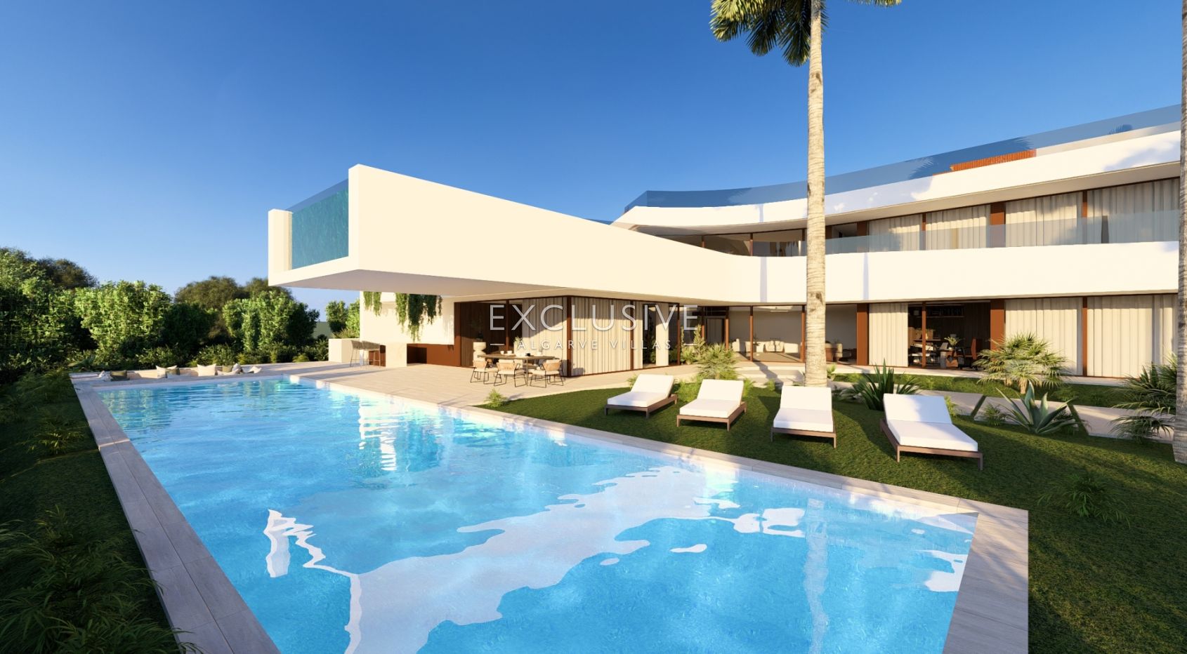 Villa on the beach - 7 bedrooms two swimming pools, spa and elevator, Albufeira, Algarve