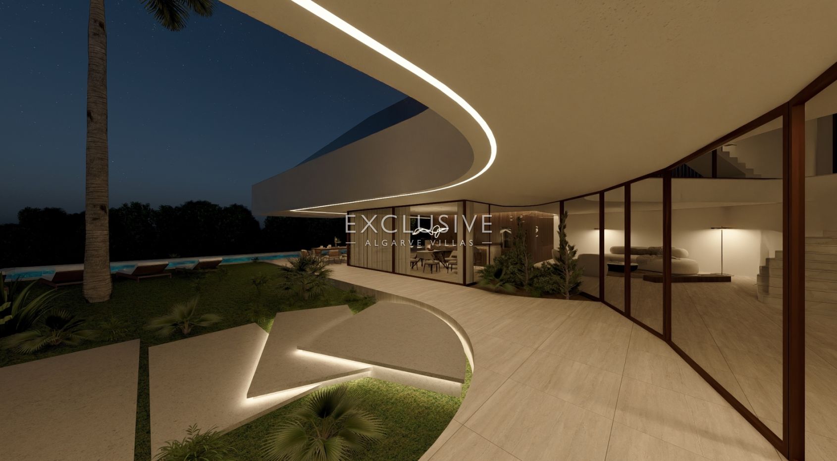 Villa on the beach - 7 bedrooms two swimming pools, spa and elevator, Albufeira, Algarve
