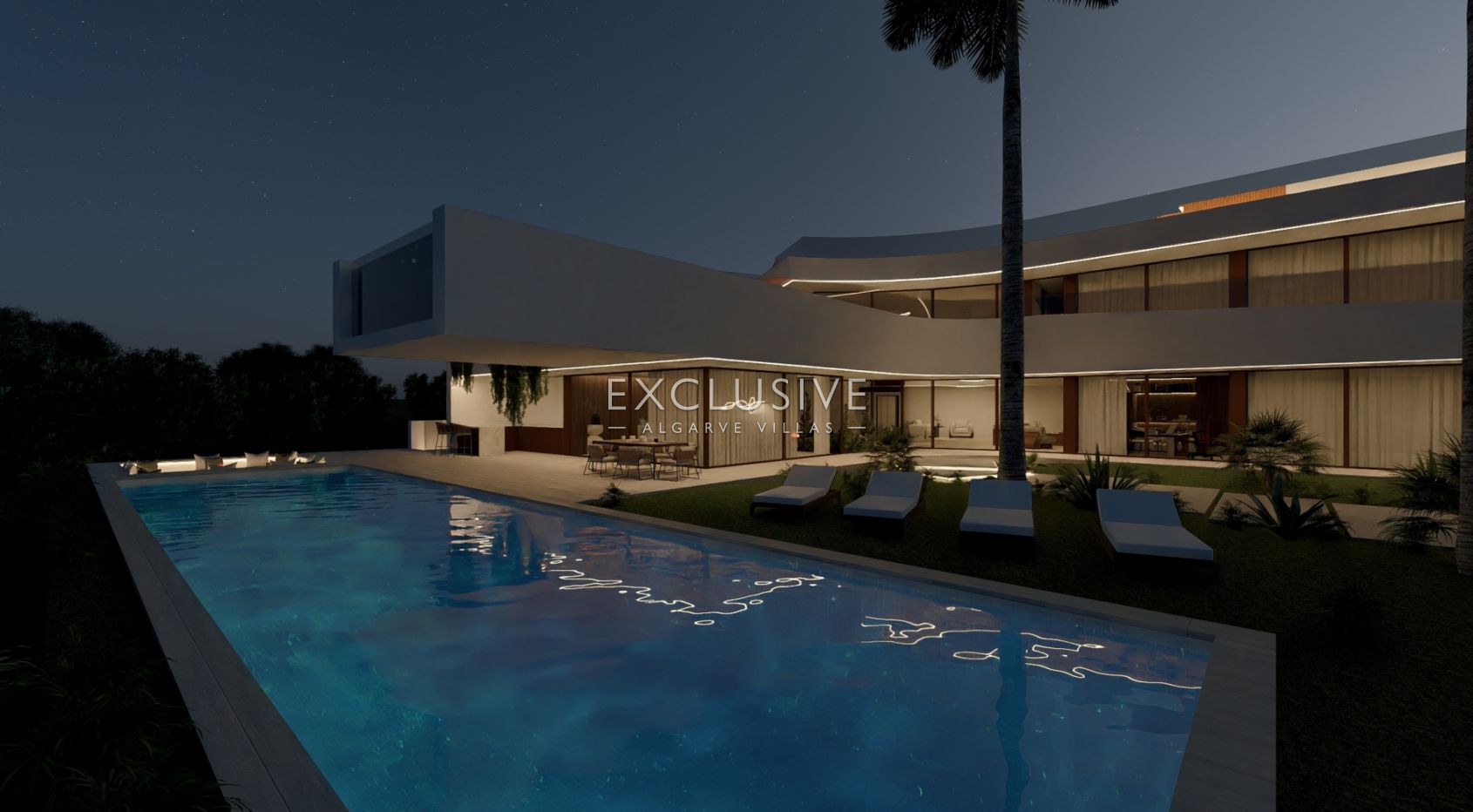 Villa on the beach - 7 bedrooms two swimming pools, spa and elevator, Albufeira, Algarve