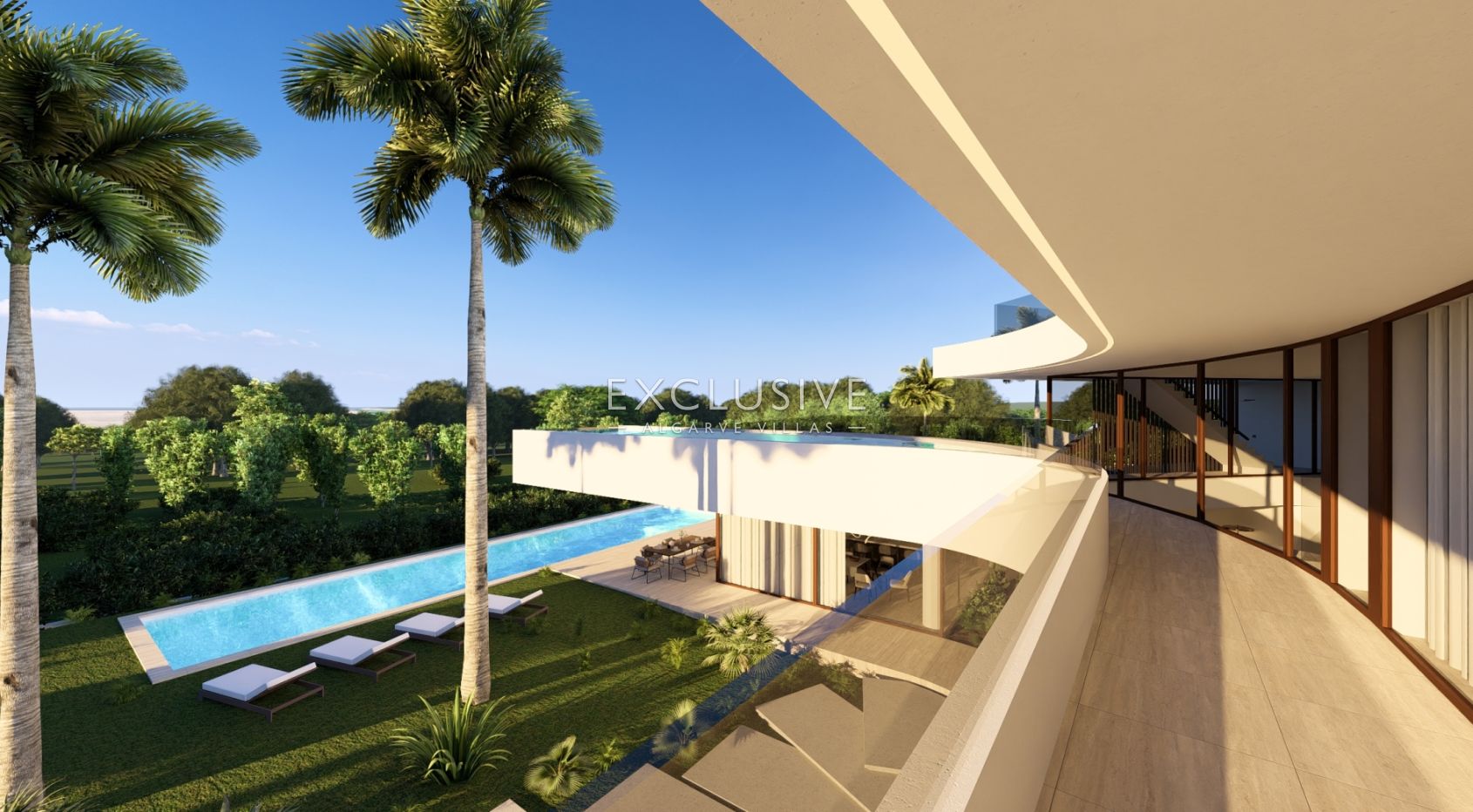 Villa on the beach - 7 bedrooms two swimming pools, spa and elevator, Albufeira, Algarve