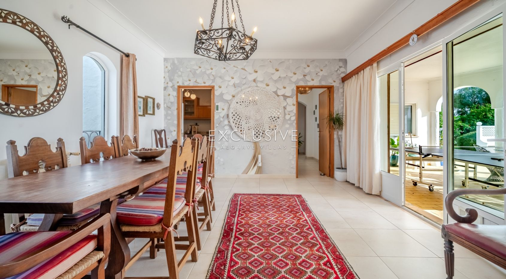 Panoramic Sea-View Villa in Carvoeiro — 6 Bedrooms, Heated Saltwater Pool, Tennis Court & Walk to To