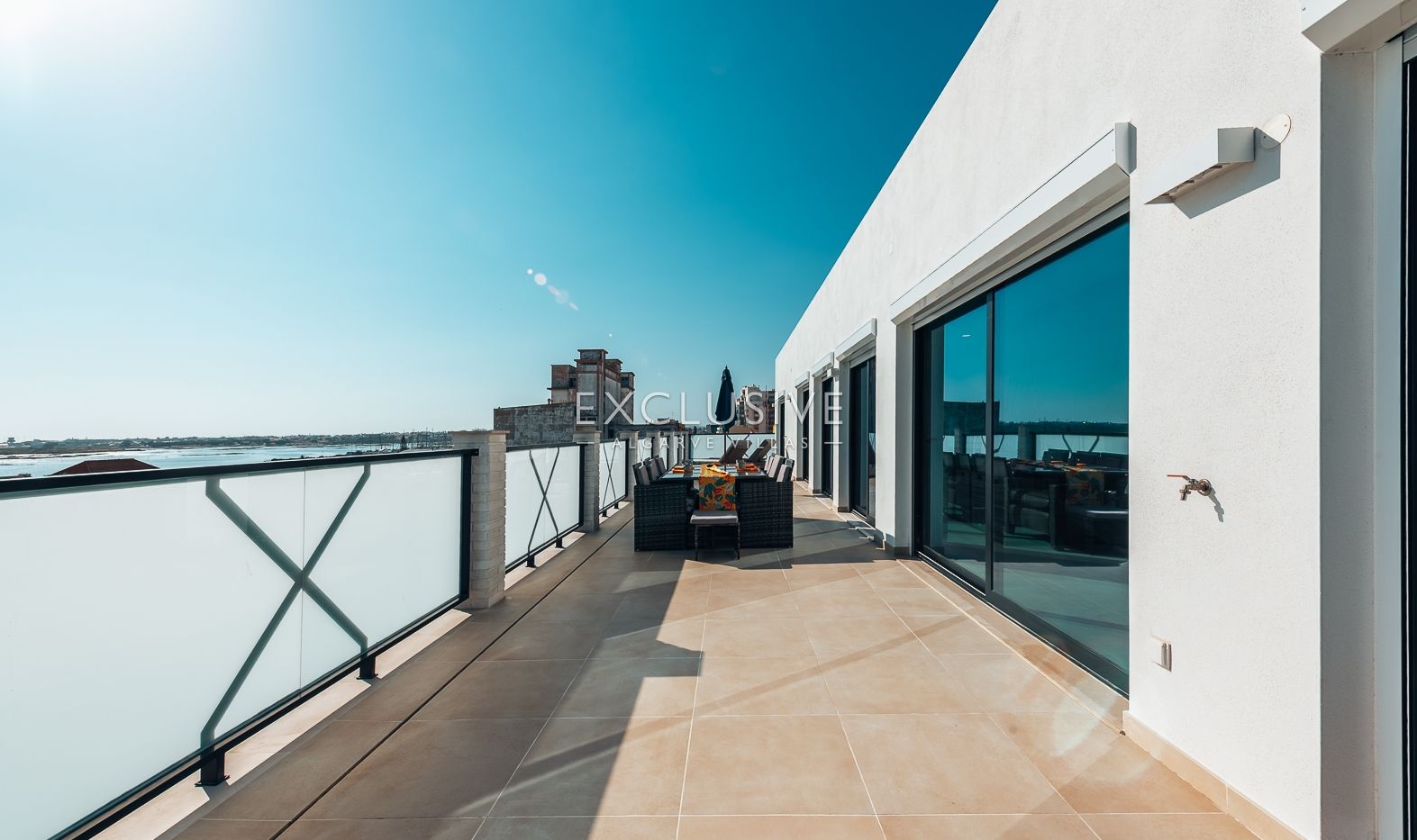 Buy Luxury Three Bedroom Penthouse with Private Pool and Ria Formosa Views, Faro, Algarve
