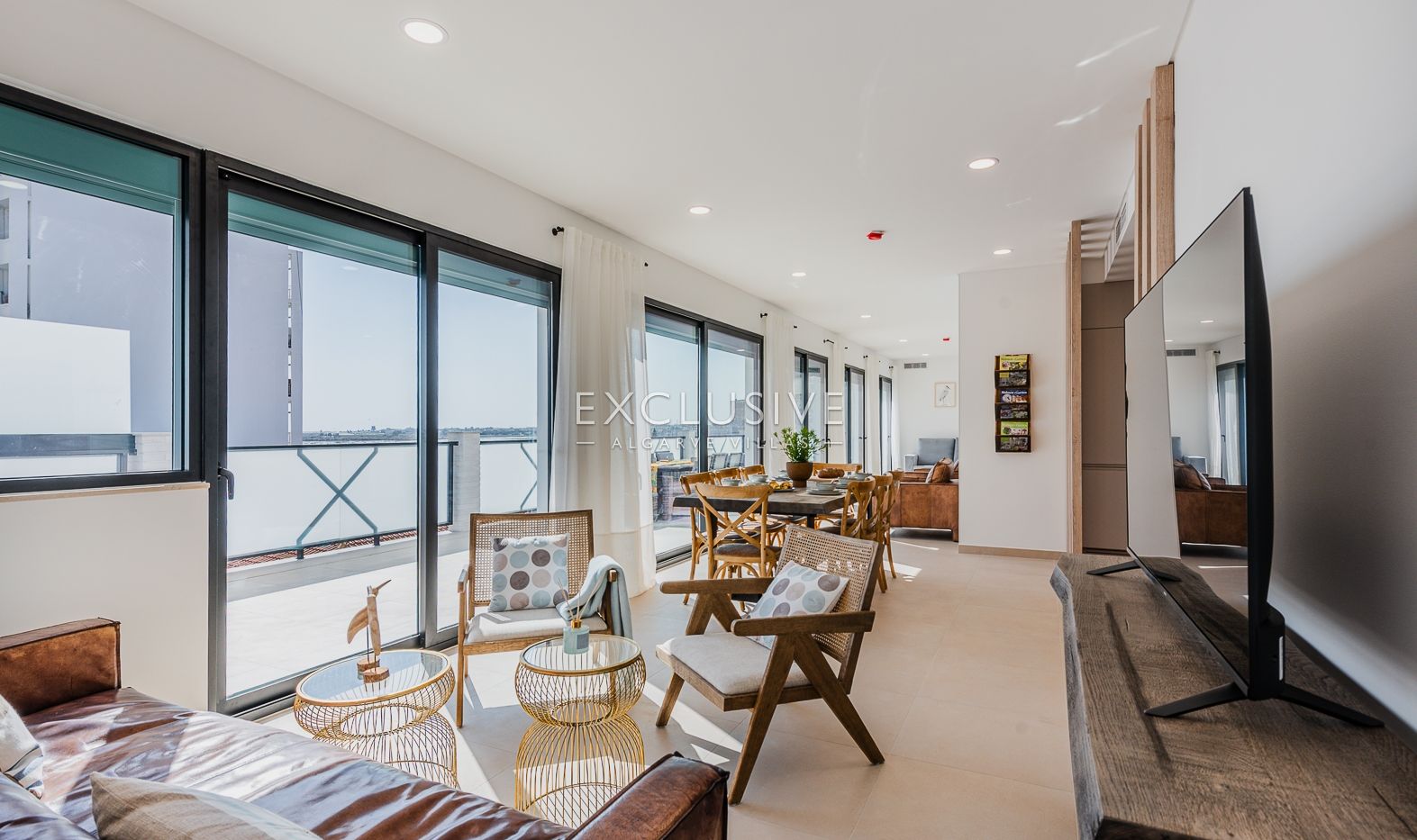 Buy Luxury Three Bedroom Penthouse with Private Pool and Ria Formosa Views, Faro, Algarve