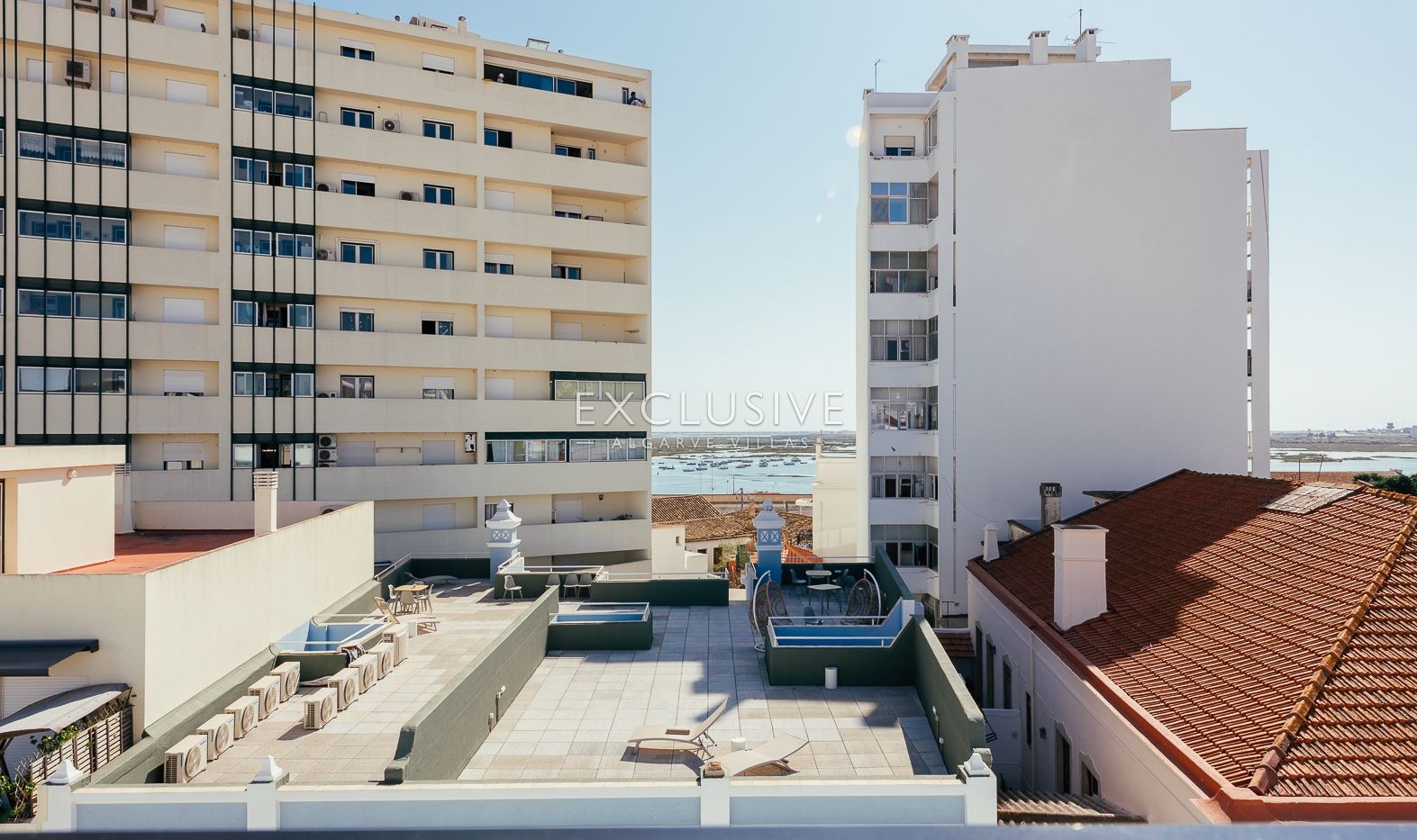 Buy Luxury Three Bedroom Penthouse with Private Pool and Ria Formosa Views, Faro, Algarve