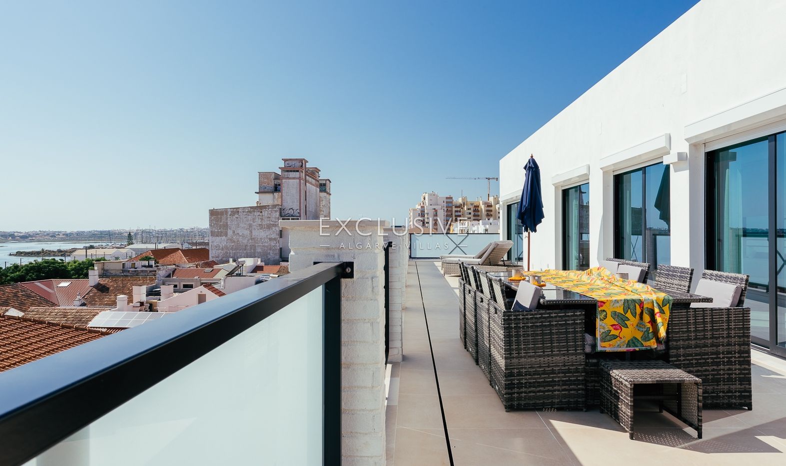 Buy Luxury Three Bedroom Penthouse with Private Pool and Ria Formosa Views, Faro, Algarve
