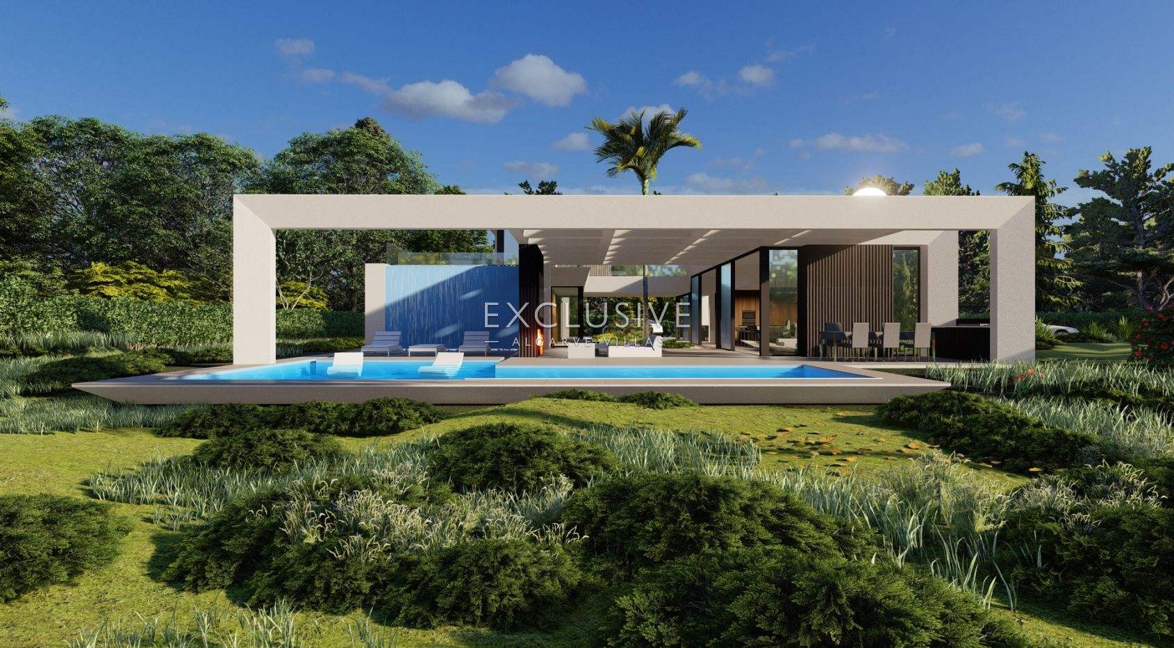 Super modern design 4 bedroom villa in Vilamoura