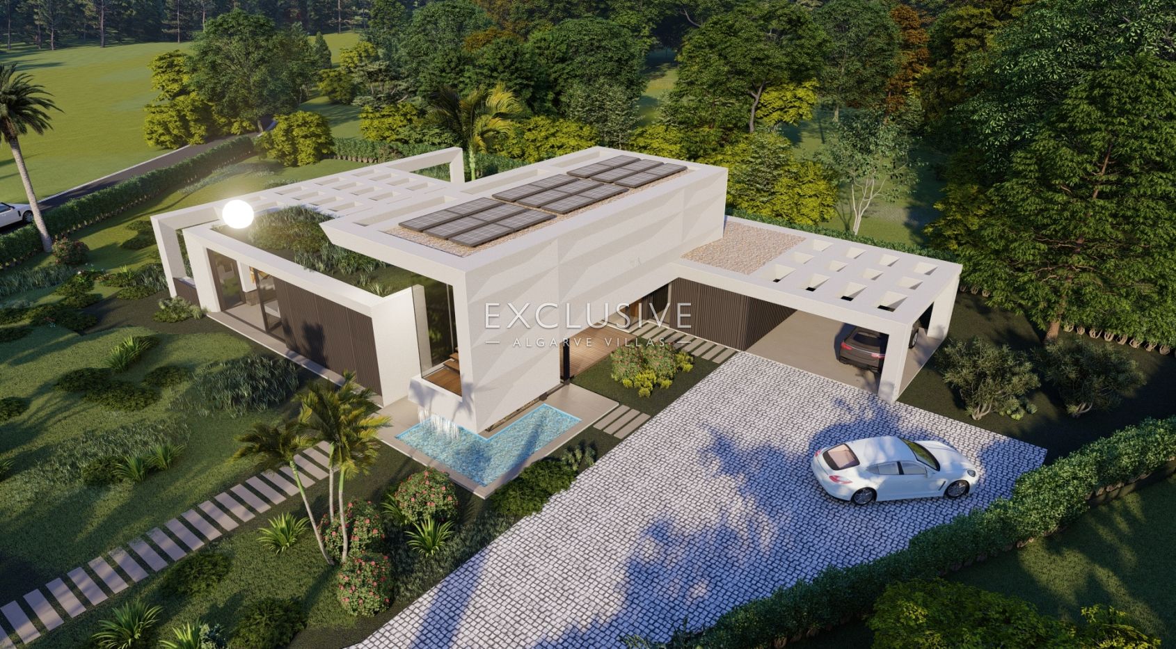 Super modern design 4 bedroom villa in Vilamoura