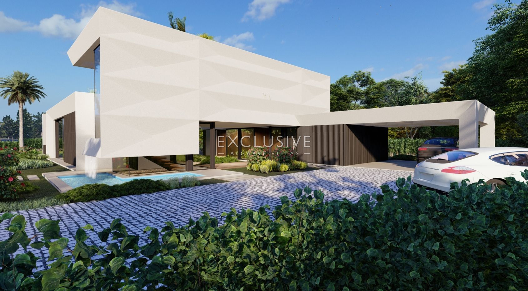 Super modern design 4 bedroom villa in Vilamoura