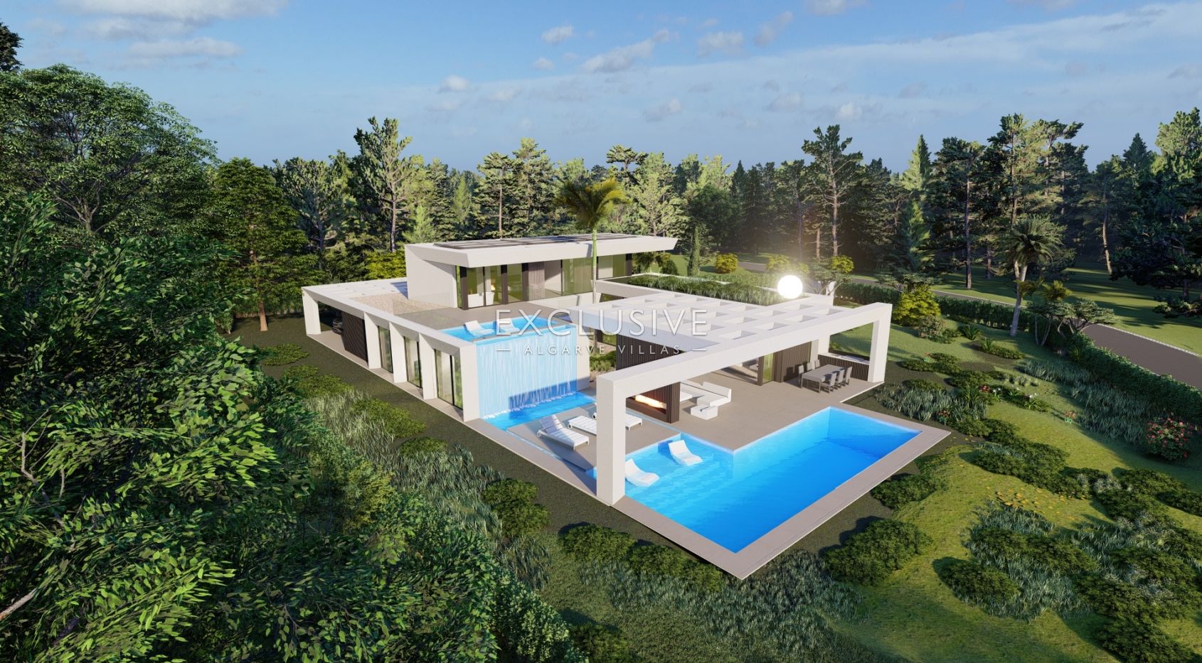 Super modern design 4 bedroom villa in Vilamoura