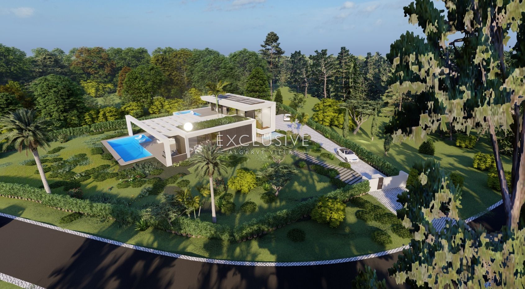 Super modern design 4 bedroom villa in Vilamoura