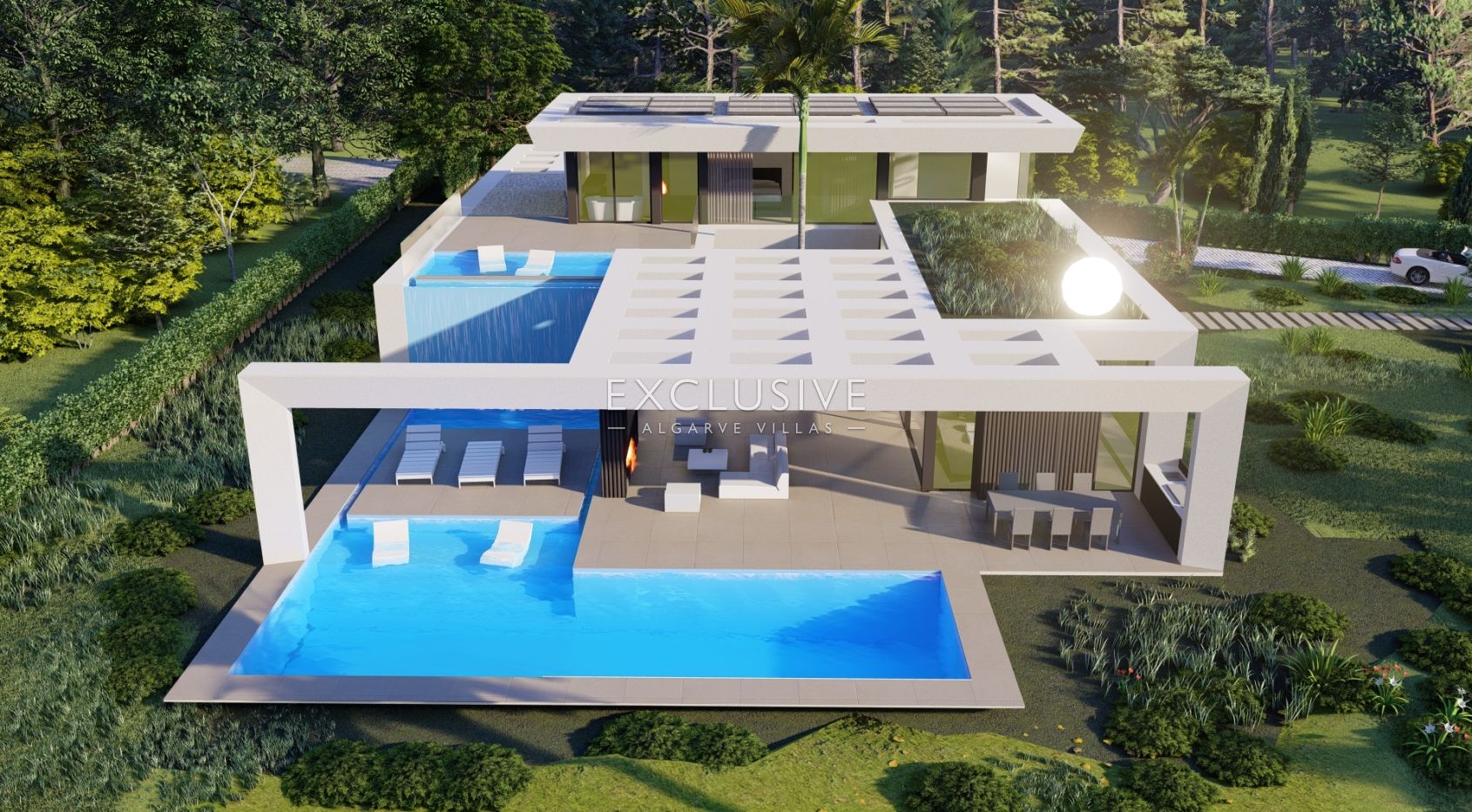 Super modern design 4 bedroom villa in Vilamoura