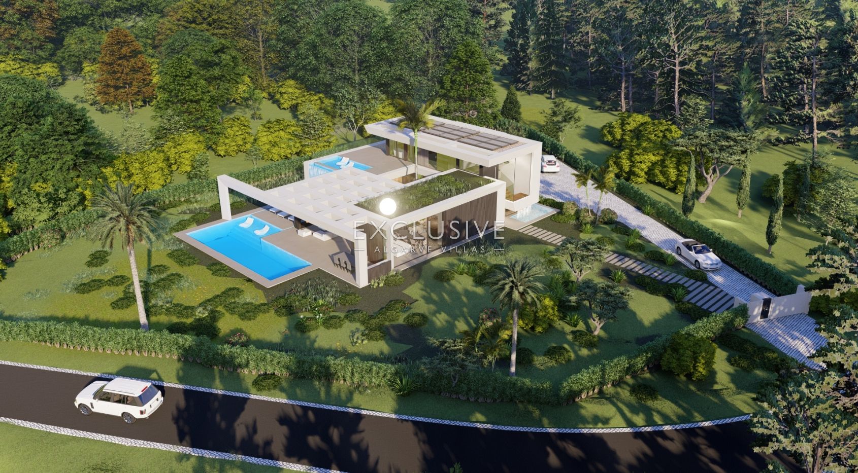 Super modern design 4 bedroom villa in Vilamoura