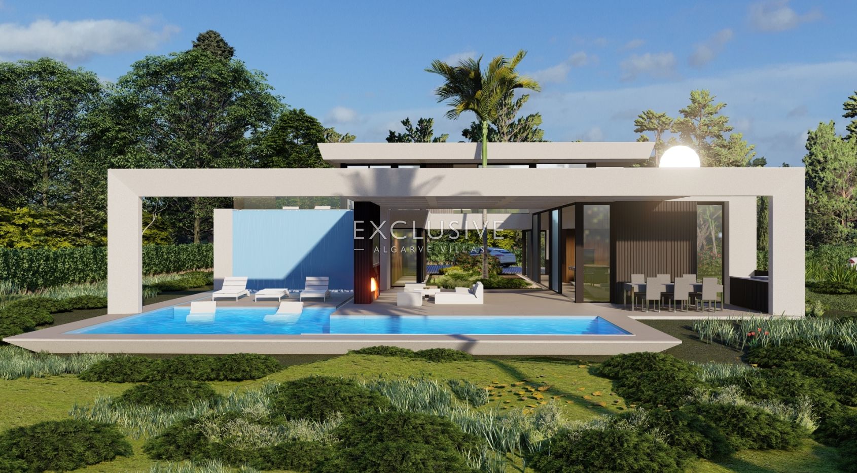 Super modern design 4 bedroom villa in Vilamoura
