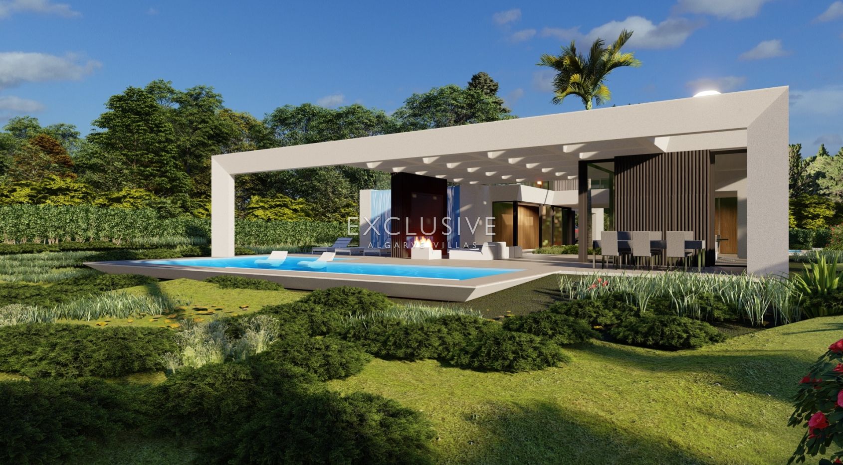Super modern design 4 bedroom villa in Vilamoura