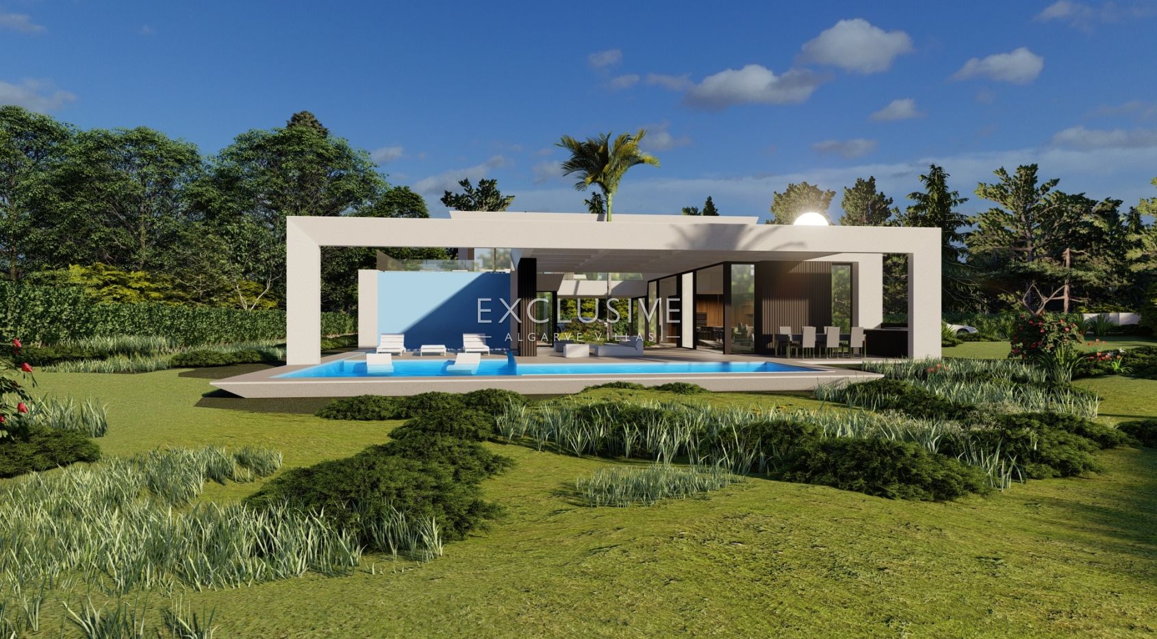 Super modern design 4 bedroom villa in Vilamoura