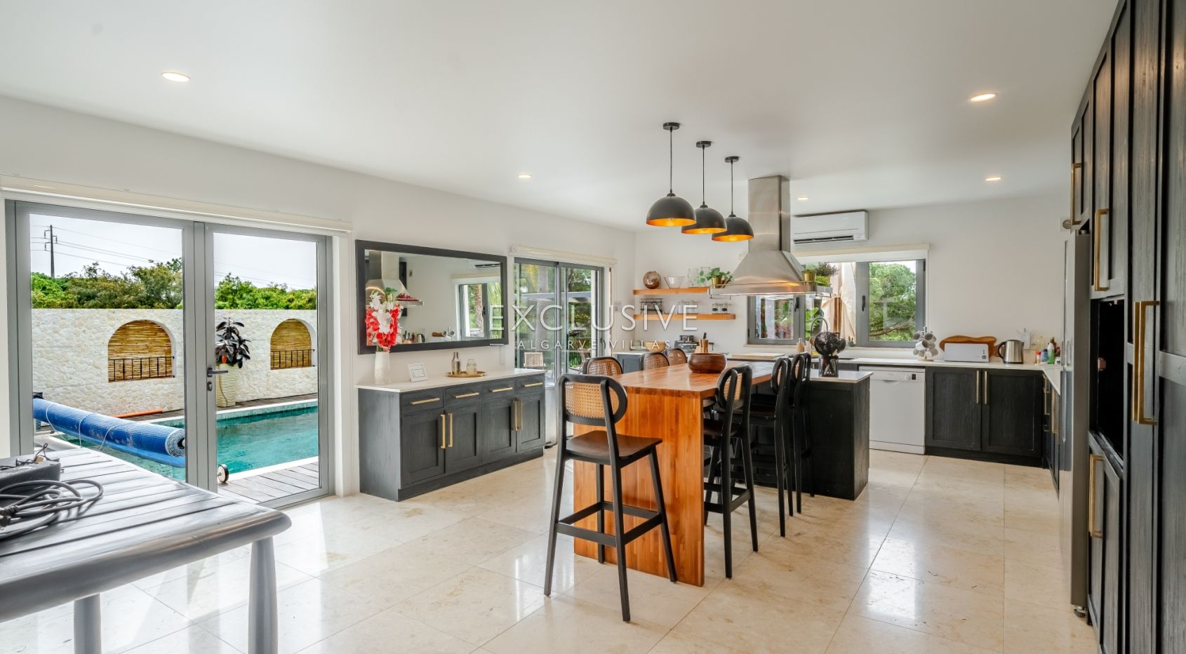 Buy a Stunning Furnished Villa with Heated, Saltwater Pool in Almancil