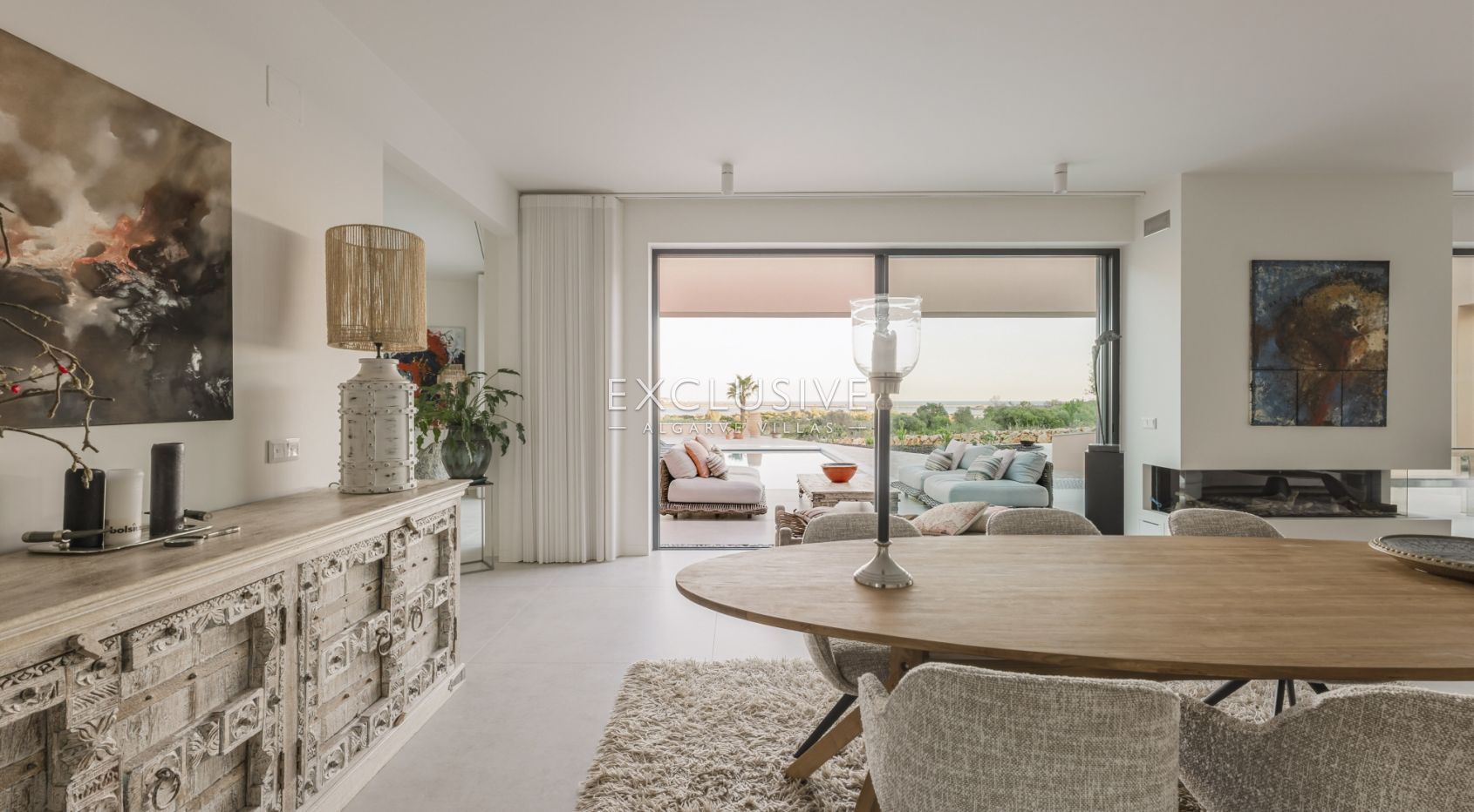 Luxury Contemporary Villa Beside Palmares Golf with Panoramic Sea Views Lagos, Algarve