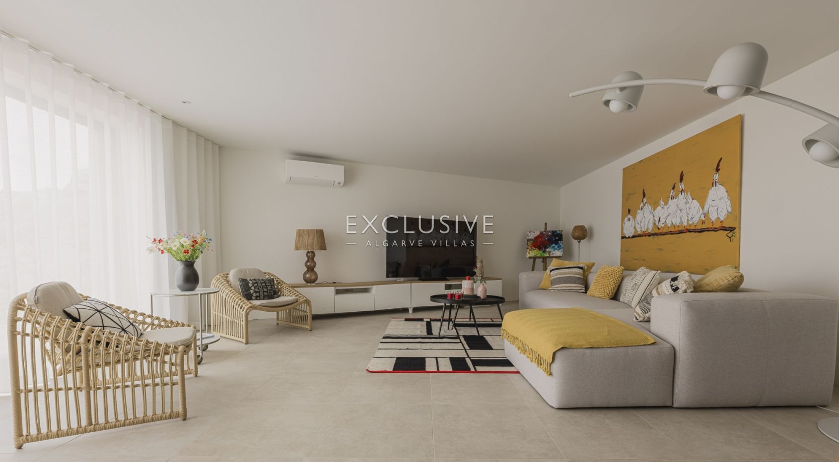 Luxury Contemporary Villa Beside Palmares Golf with Panoramic Sea Views Lagos, Algarve