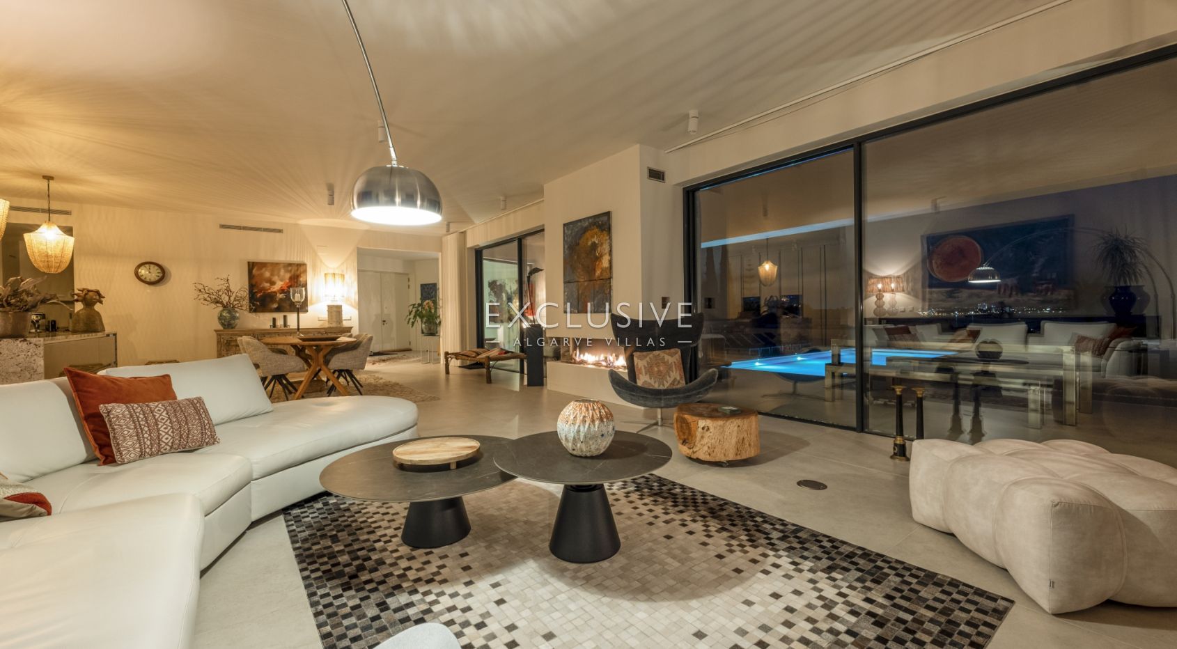 Luxury Contemporary Villa Beside Palmares Golf with Panoramic Sea Views Lagos, Algarve