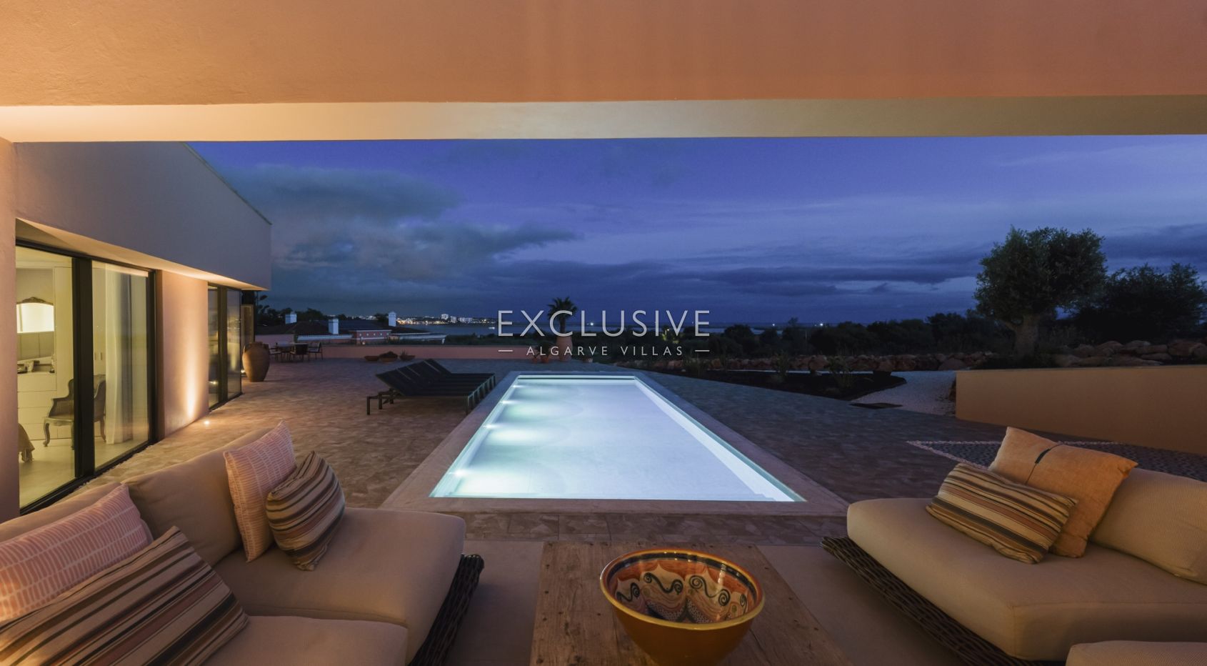 Luxury Contemporary Villa Beside Palmares Golf with Panoramic Sea Views Lagos, Algarve