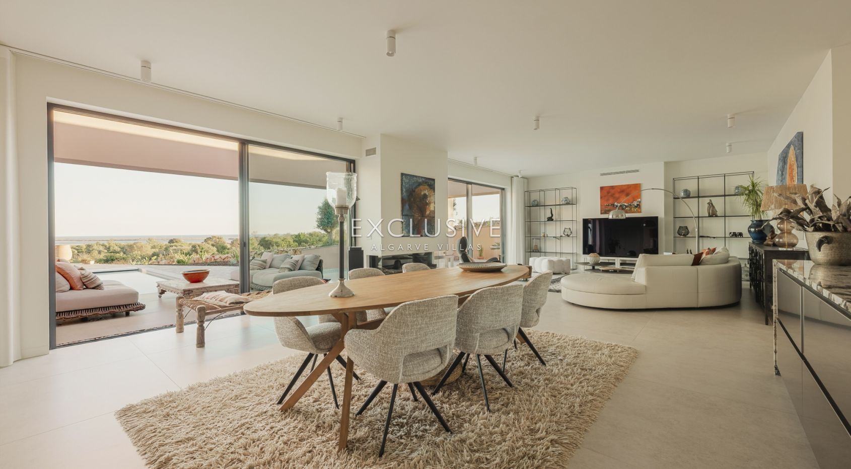 Luxury Contemporary Villa Beside Palmares Golf with Panoramic Sea Views Lagos, Algarve