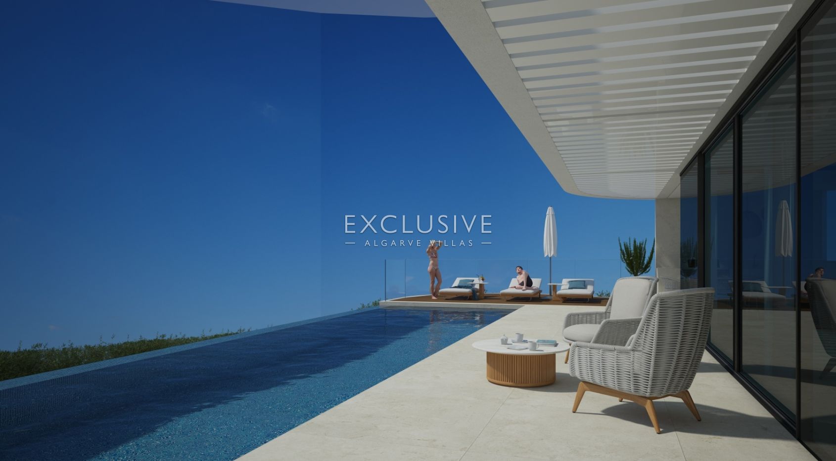 High-Quality Contemporary Villa, Sea Views, Walking Distance to the Beach Lagos