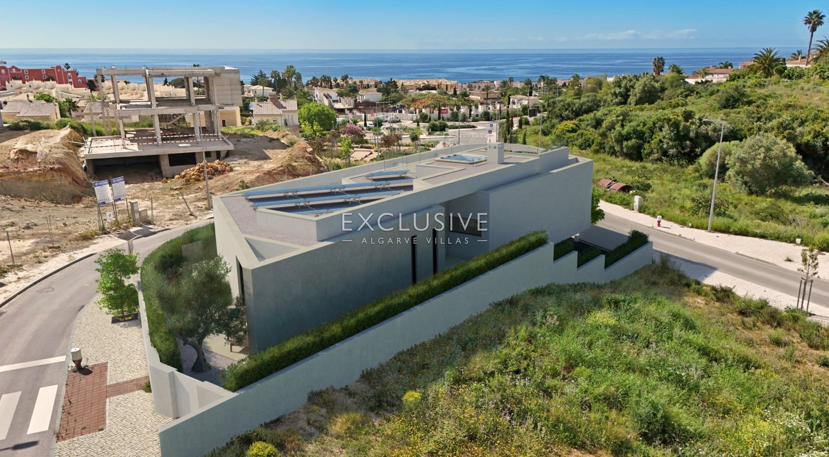 High-Quality Contemporary Villa, Sea Views, Walking Distance to the Beach Lagos