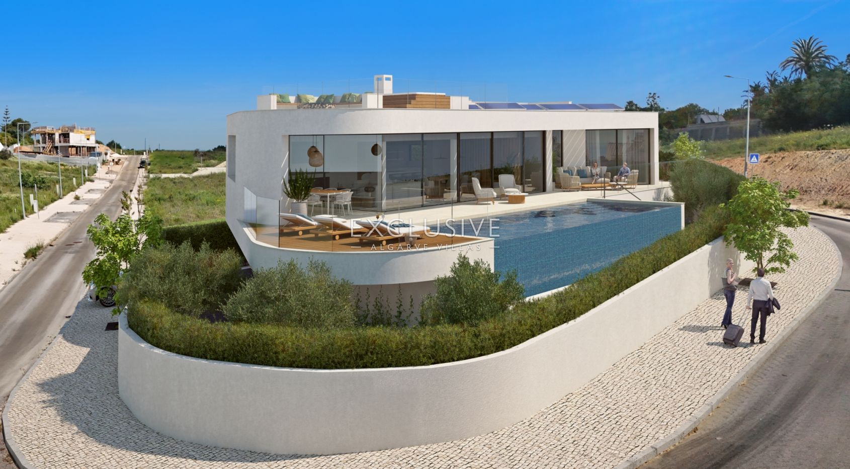 High-Quality Contemporary Villa, Sea Views, Walking Distance to the Beach Lagos