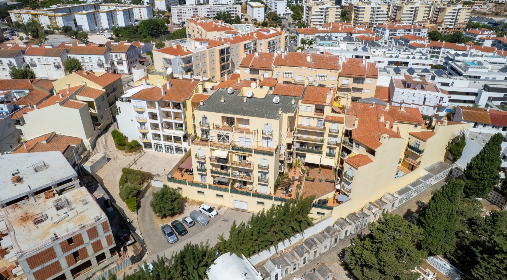 3 Bed Sea View Apartment in Lagos, Algarve with Garage & Lift
