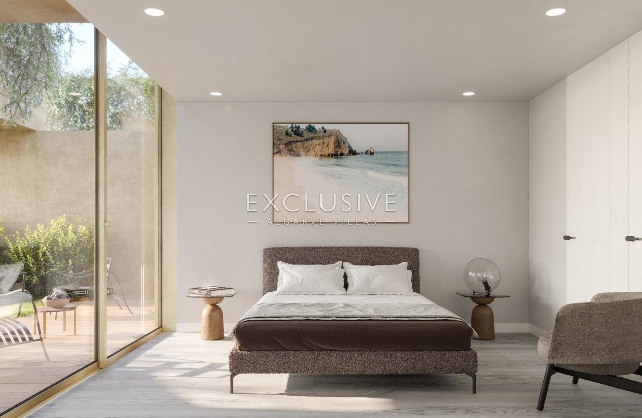 Brand new Single storey Homes with Pool and Garden in Praia da Luz, West Algarve