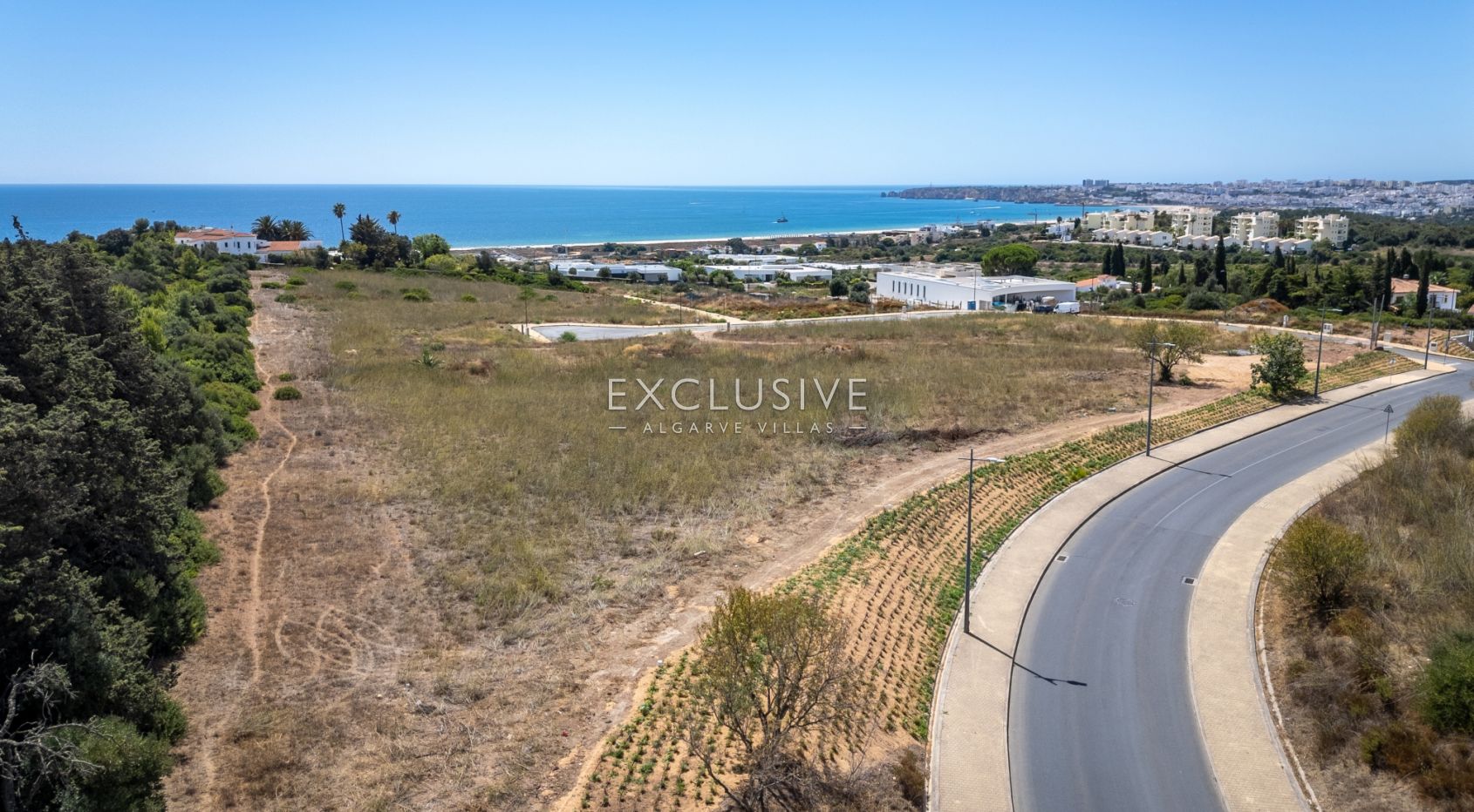 Large Plot with Panoramic Sea Views Near Palmares Golf, Lagos