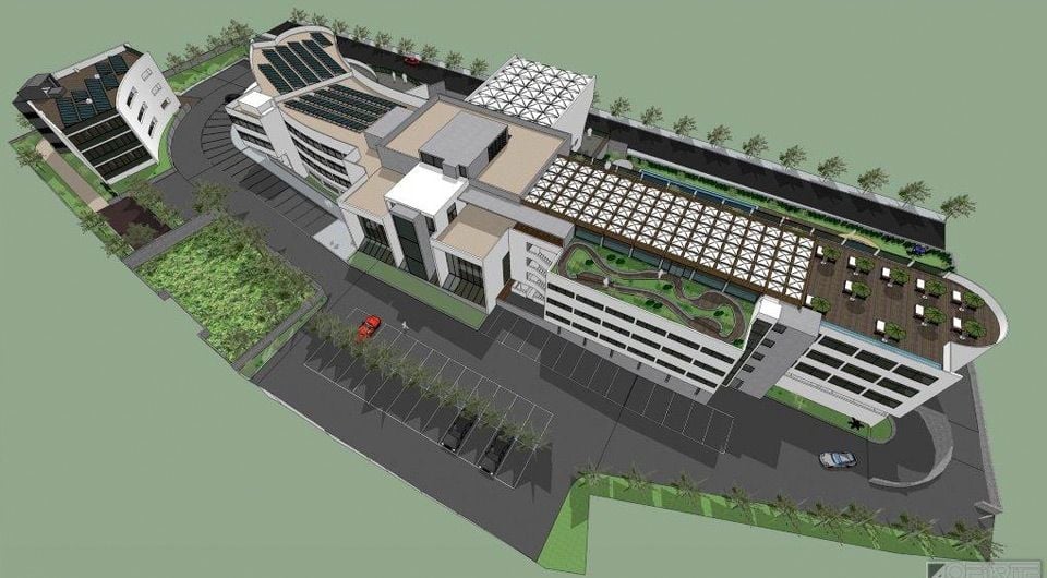 Plot of land to build a senior home in the Algarve with 80 bedrooms